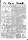 Burton Chronicle Thursday 12 September 1861 Page 1