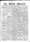 Burton Chronicle Thursday 31 October 1861 Page 1