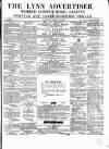 Lynn Advertiser Saturday 30 October 1869 Page 1