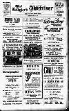 West Bridgford Advertiser Saturday 18 March 1916 Page 1