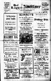 West Bridgford Advertiser Saturday 29 July 1916 Page 1
