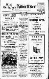 West Bridgford Advertiser Saturday 25 January 1919 Page 1