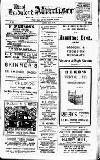 West Bridgford Advertiser Saturday 01 March 1919 Page 1
