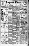 Pontypridd Observer Saturday 21 January 1911 Page 1