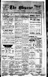 Pontypridd Observer Saturday 22 October 1921 Page 1