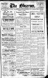 Pontypridd Observer Saturday 01 April 1922 Page 1