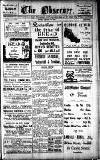 Pontypridd Observer Saturday 02 September 1922 Page 1