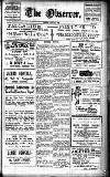 Pontypridd Observer Saturday 06 October 1923 Page 1