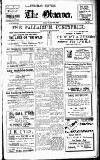 Pontypridd Observer Saturday 20 November 1926 Page 1