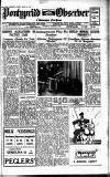 Pontypridd Observer Saturday 20 March 1948 Page 1