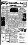 Pontypridd Observer Saturday 08 April 1950 Page 1