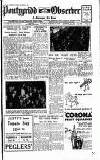 Pontypridd Observer Saturday 18 November 1950 Page 1
