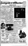 Pontypridd Observer Saturday 25 November 1950 Page 1