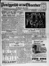 Pontypridd Observer Saturday 24 January 1953 Page 1