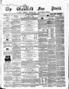 Wakefield Free Press Saturday 30 November 1861 Page 1