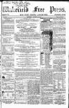 Wakefield Free Press Saturday 08 August 1863 Page 1