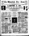 Wakefield Free Press Saturday 06 December 1890 Page 1