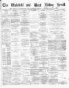 Wakefield and West Riding Herald Saturday 01 November 1884 Page 1