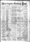 Warrington Evening Post Wednesday 03 October 1877 Page 1