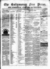 Ballymoney Free Press and Northern Counties Advertiser Thursday 25 September 1873 Page 1