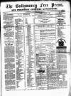 Ballymoney Free Press and Northern Counties Advertiser Thursday 26 March 1874 Page 1