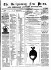 Ballymoney Free Press and Northern Counties Advertiser Thursday 22 April 1875 Page 1