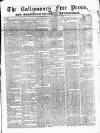 Ballymoney Free Press and Northern Counties Advertiser Thursday 11 January 1877 Page 1