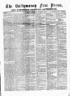 Ballymoney Free Press and Northern Counties Advertiser Thursday 09 August 1877 Page 1