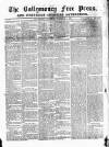Ballymoney Free Press and Northern Counties Advertiser Thursday 01 November 1877 Page 1