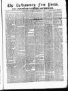 Ballymoney Free Press and Northern Counties Advertiser Thursday 13 February 1879 Page 1
