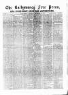 Ballymoney Free Press and Northern Counties Advertiser Thursday 18 December 1879 Page 1