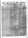 Ballymoney Free Press and Northern Counties Advertiser Thursday 02 September 1880 Page 1