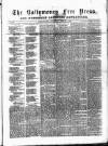 Ballymoney Free Press and Northern Counties Advertiser Thursday 03 March 1881 Page 1