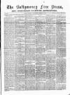 Ballymoney Free Press and Northern Counties Advertiser Thursday 28 April 1881 Page 1