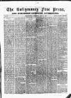Ballymoney Free Press and Northern Counties Advertiser Thursday 25 May 1882 Page 1