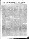 Ballymoney Free Press and Northern Counties Advertiser Thursday 25 January 1883 Page 1