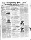 Ballymoney Free Press and Northern Counties Advertiser Thursday 15 February 1883 Page 1