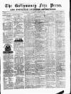 Ballymoney Free Press and Northern Counties Advertiser Thursday 29 March 1883 Page 1