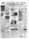 Ballymoney Free Press and Northern Counties Advertiser Thursday 28 February 1884 Page 1