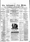 Ballymoney Free Press and Northern Counties Advertiser Thursday 22 January 1885 Page 1