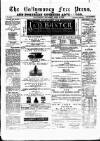 Ballymoney Free Press and Northern Counties Advertiser Thursday 18 April 1889 Page 1