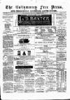 Ballymoney Free Press and Northern Counties Advertiser Thursday 25 April 1889 Page 1