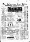 Ballymoney Free Press and Northern Counties Advertiser Thursday 02 May 1889 Page 1