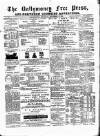 Ballymoney Free Press and Northern Counties Advertiser Thursday 19 September 1889 Page 1