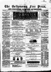 Ballymoney Free Press and Northern Counties Advertiser Thursday 27 March 1890 Page 1