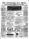 Ballymoney Free Press and Northern Counties Advertiser Thursday 05 June 1890 Page 1