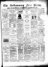 Ballymoney Free Press and Northern Counties Advertiser Thursday 15 January 1891 Page 1