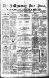 Ballymoney Free Press and Northern Counties Advertiser Thursday 02 July 1908 Page 1