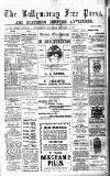 Ballymoney Free Press and Northern Counties Advertiser Thursday 01 December 1910 Page 1