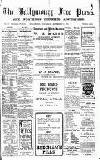 Ballymoney Free Press and Northern Counties Advertiser Thursday 28 September 1911 Page 1